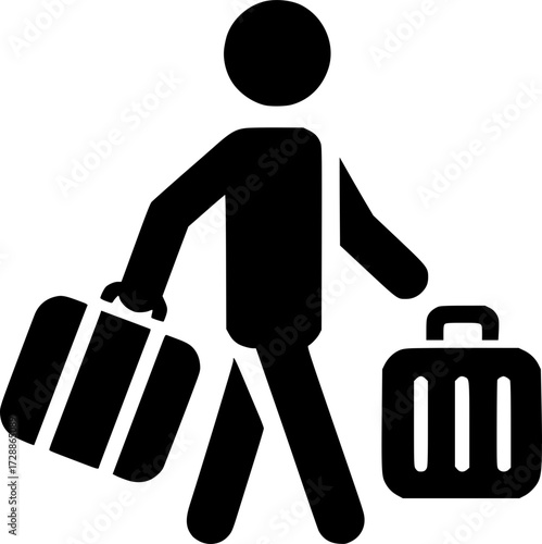 Travel, Vacation, traveler Icon