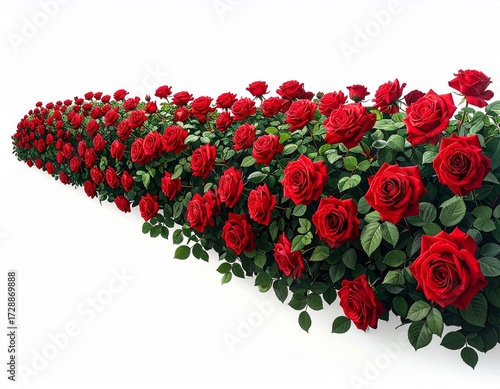 bouquet of red roses