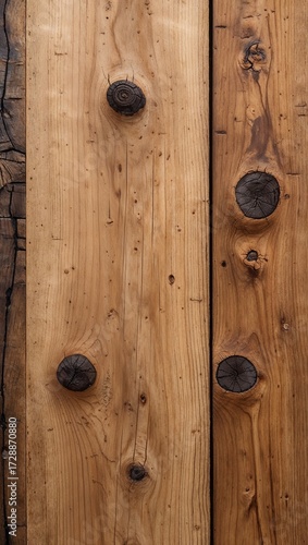  a close-up photograph of a wooden surface, showcasing a rustic and natural style. The layout is vertical, with the wood grain running parallel to the longer side of the image