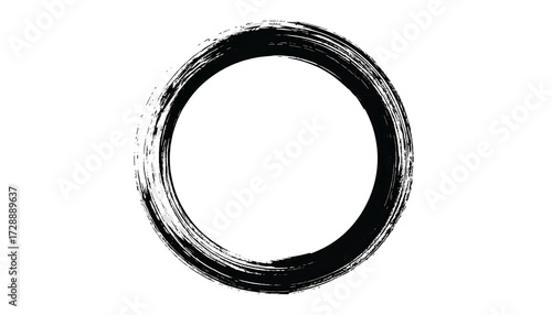 Enso Circle A Symbol of Zen Buddhism and Enlightenment.