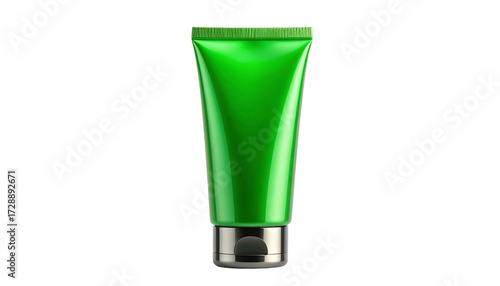 Wallpaper Mural Green cosmetic tube product isolated on white background. Torontodigital.ca