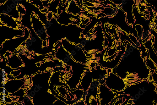 abstract seamless pattern