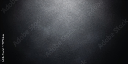 Abstract background with dark black color and textured surface design element