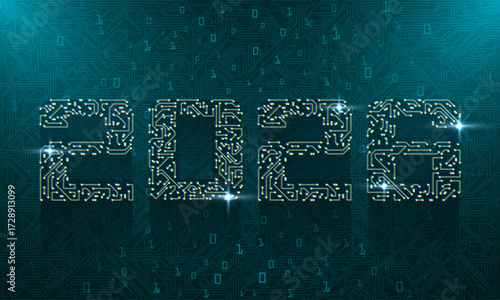 2026 logo animation on a neon liquid glowing background, typographic movement of 2026 New Year, fashionable trendy design of a contrasting 2026 logo. Concept: business presentation, corporate event