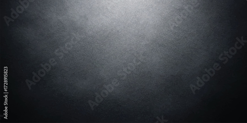 Abstract dark grey grunge texture background with blurred gradient pattern