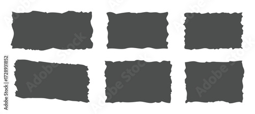 Rough Torn Paper Collection – Ripped Notebook Edges