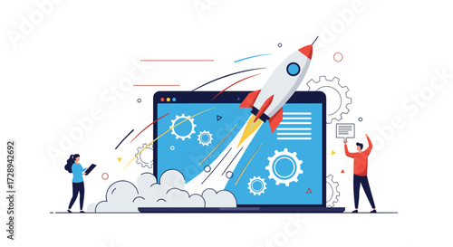 Small business growth accelerated by efficient digital solutions and technological advancement.