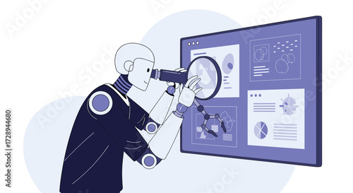 Artificial intelligence enhances data analysis and business intelligence.