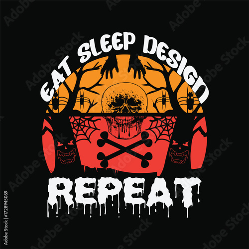 Eat sleep design repeat 5
