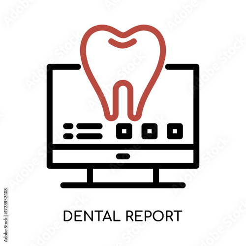 Dental Report Icon