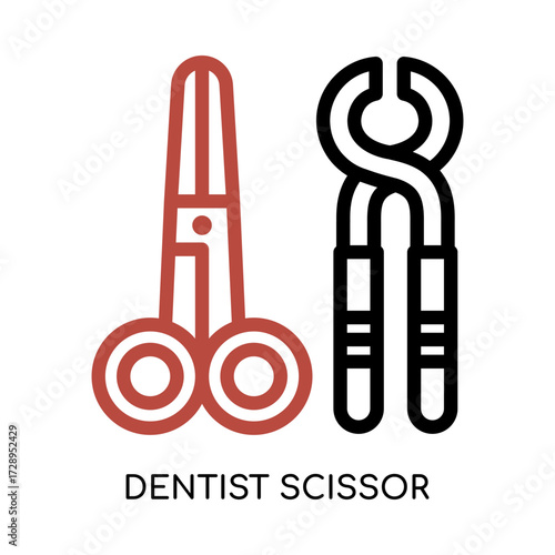 Dentist Scissor Icon