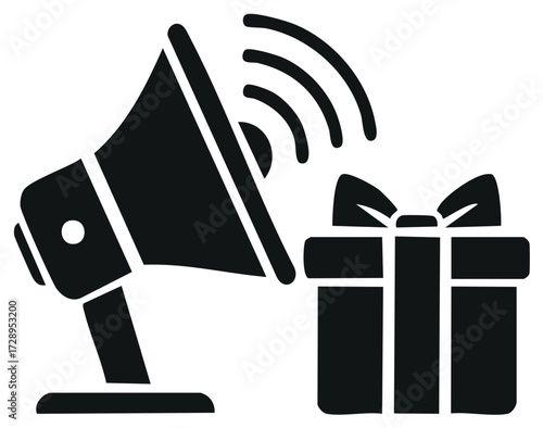 Loudspeaker Announces Surprise Gift With Bow Promotion and Discount Advertising