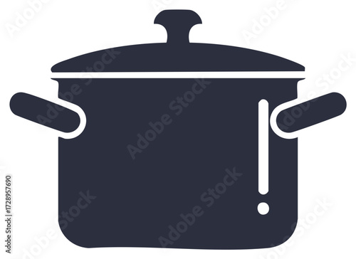 Saucepan with Lid, Pot with Handles and Cover for Cooking