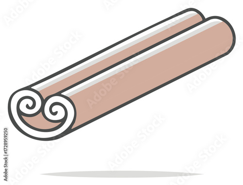 Rolled Cinnamon Stick Spice Ingredient for Cooking and Baking