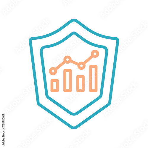 Data Privacy Outline bold Vector Icon which can be easily modified or Edited 
