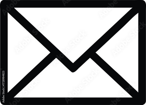 A Simple Envelope Icon for Communication 