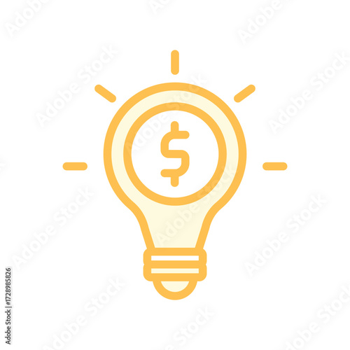 Business Idea duotone line icon , vector, pixel perfect, illustrator file 
