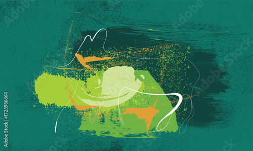 Oil Painting Abstraction, Abstract vectorial composition, vector oil painting art background, beautiful abstract , hand drawn pattern street Urban, street art, Abstract art graffiti t shirt graphics