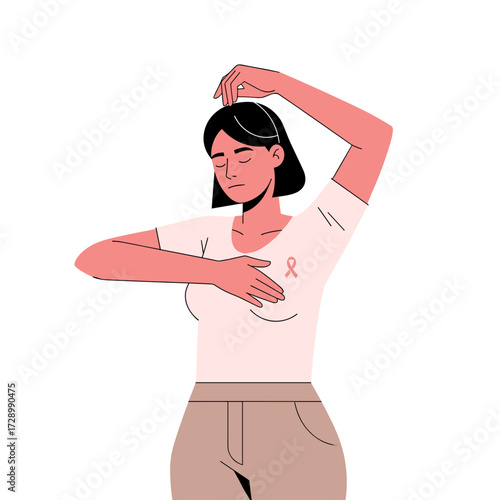  Breast Cancer Awareness Dance Pose