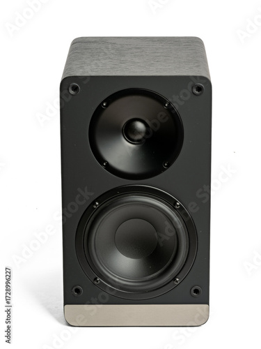 High resolution photo of desktop speakers