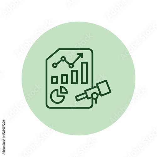 Business Forecasts pentaglow , vector, pixel perfect, illustrator file 
 