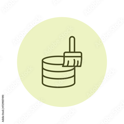 Data Cleansing pentaglow , vector, pixel perfect, illustrator file 
 