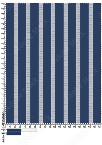 Photos Seamless seersucker textile stripe pattern for designing clothes, skirts or decorative fabrics
