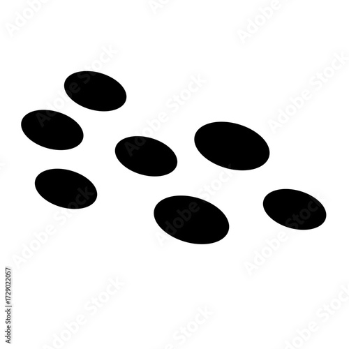 Stepping Stone Silhouette