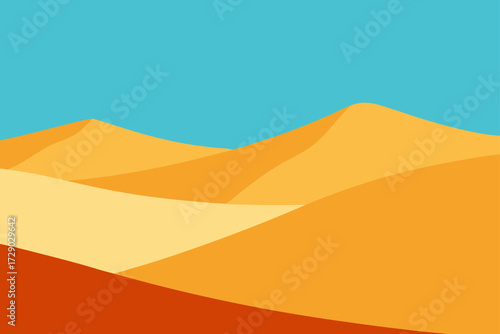 sand dune in the desert