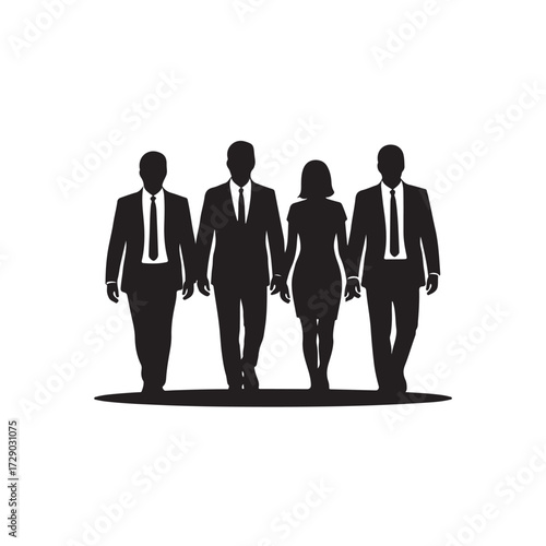 Business Man Vector Icon, Represents strong leadership and entrepreneurial goals, Vector illustration EPS 10.