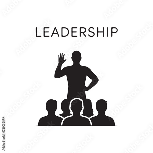 Business Man Vector Icon, Symbol of professionalism, leadership, and success, Vector illustration  EPS 10.