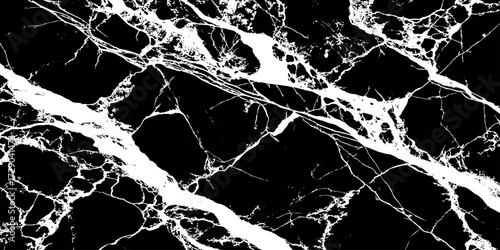"Luxury black marble with organic white vein details, seamless polished stone surface ideal for backgrounds, product display, decorative tiles, modern architecture, and interior design"
