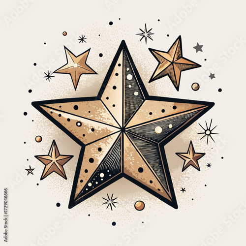 abstract star background