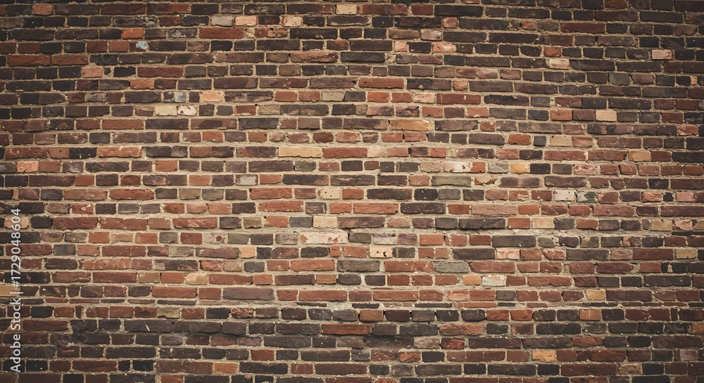 Fototapeta premium Weathered brick wall texture rustic background for design projects