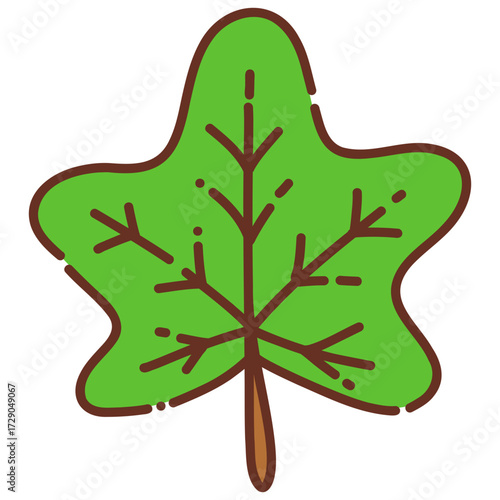 leaf natural ornament