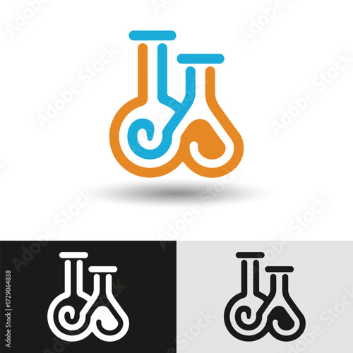 Laboratory Logo Template