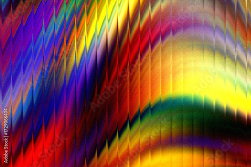 Vibrant abstract rainbow swirls with textured brushstrokes