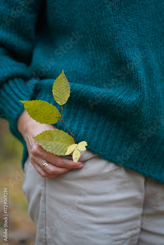 autum background and vintage clock Time and beautiful background Old alarm Retro and antique clock