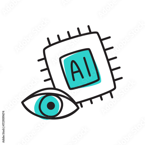 AI processor and eye, Visual recognition or computer vision
