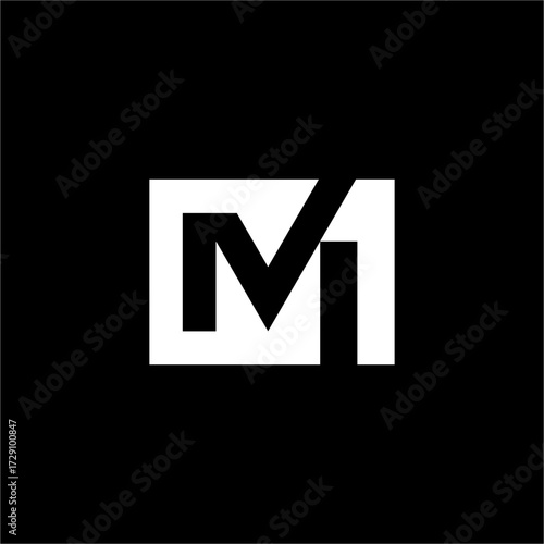 A strong and sophisticated M1 monogram logo that projects a sense of leadership. This design is perfect for premium corporate services or exclusive real estate businesses.