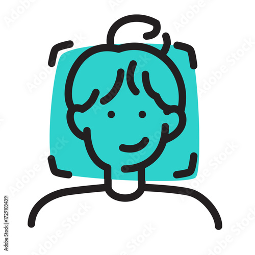 Female face recognition