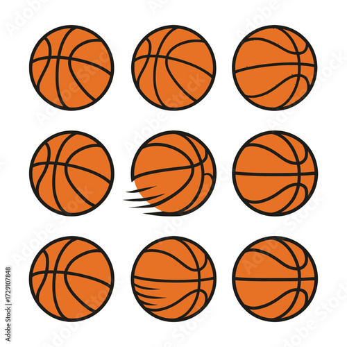 Basketball Art Vector Collection