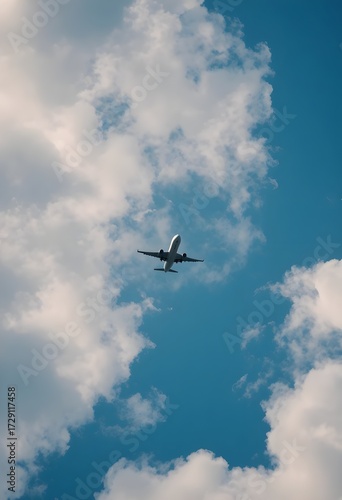 airplane flying in the sky