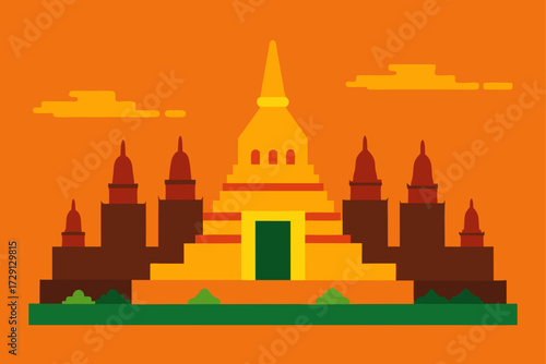 moscow city skyline