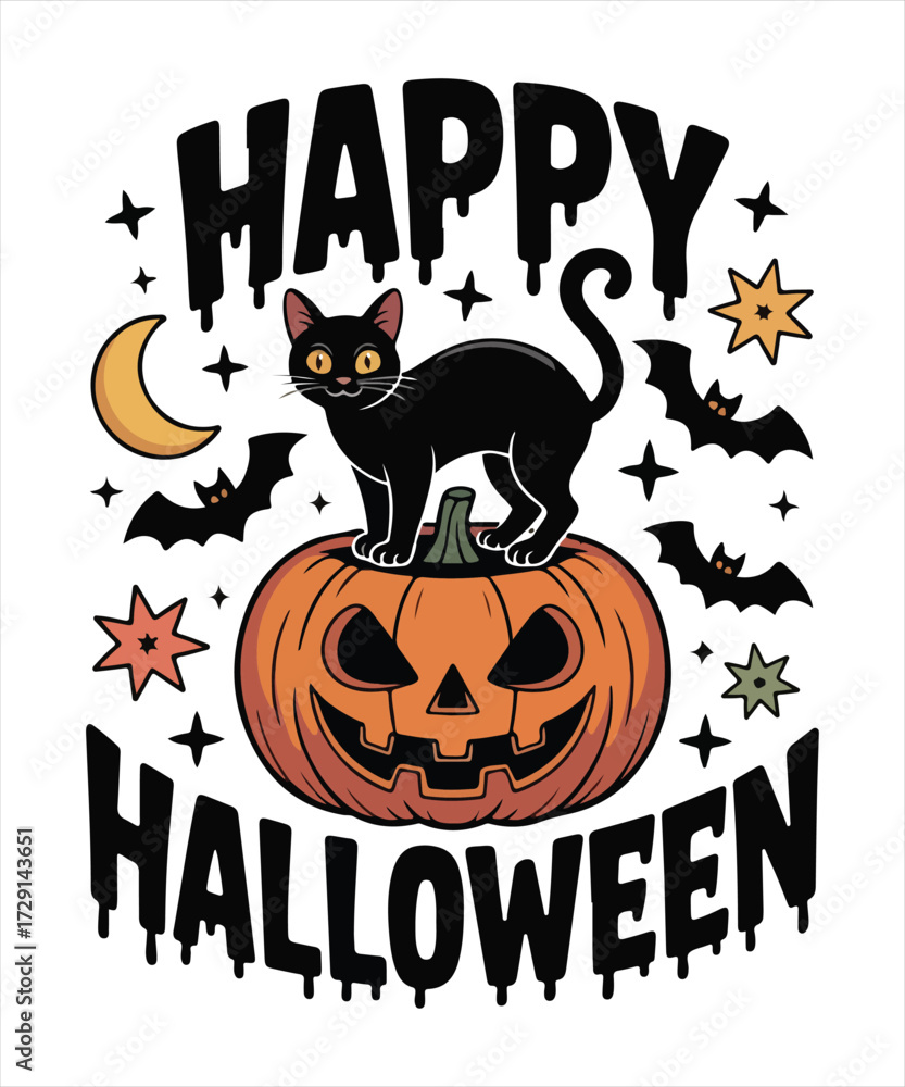 Obraz premium Happy halloween