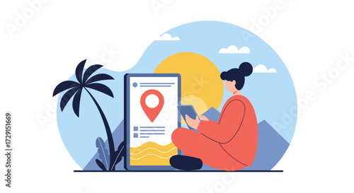 Future Talent & Modern Learning: Dynamic Flat Design Vector for Professional Development