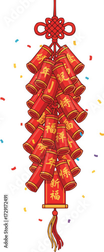 Firecrackers Decoration