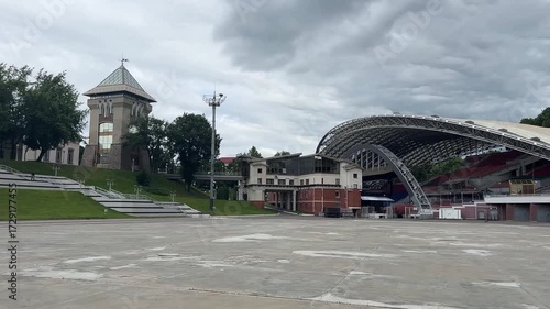 the beautiful and clean city of Vitebsk is located on the banks of the Western Dvina River.