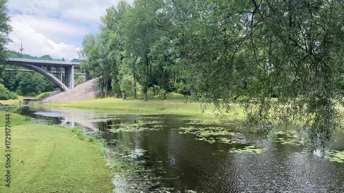 the beautiful and clean city of Vitebsk is located on the banks of the Western Dvina River.