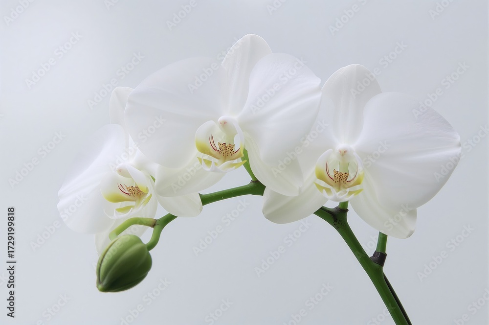Obraz premium Phalaenopsis taenialis orchid species - An epiphytic orchid native to regions from the eastern Himalayas to parts of Asia, known by its Chinese name.